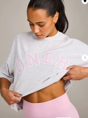ONER ACTIVE OVERSIZED ONER GIRLFRIEND WASHED T-SHIRT